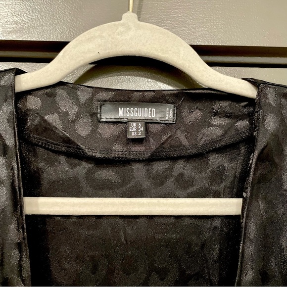 Missguided Cheetah Satin Jumpsuit - Picture 7 of 11